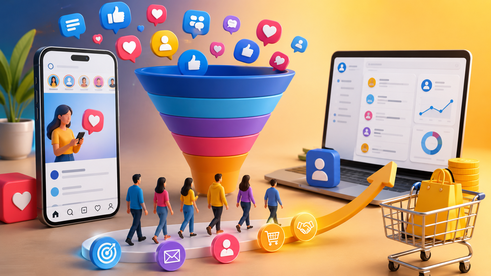 Social Media and CRM: How to Turn Followers Into Real Customers